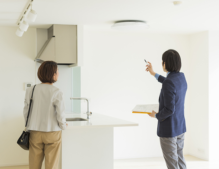 実際の建物を体感できます